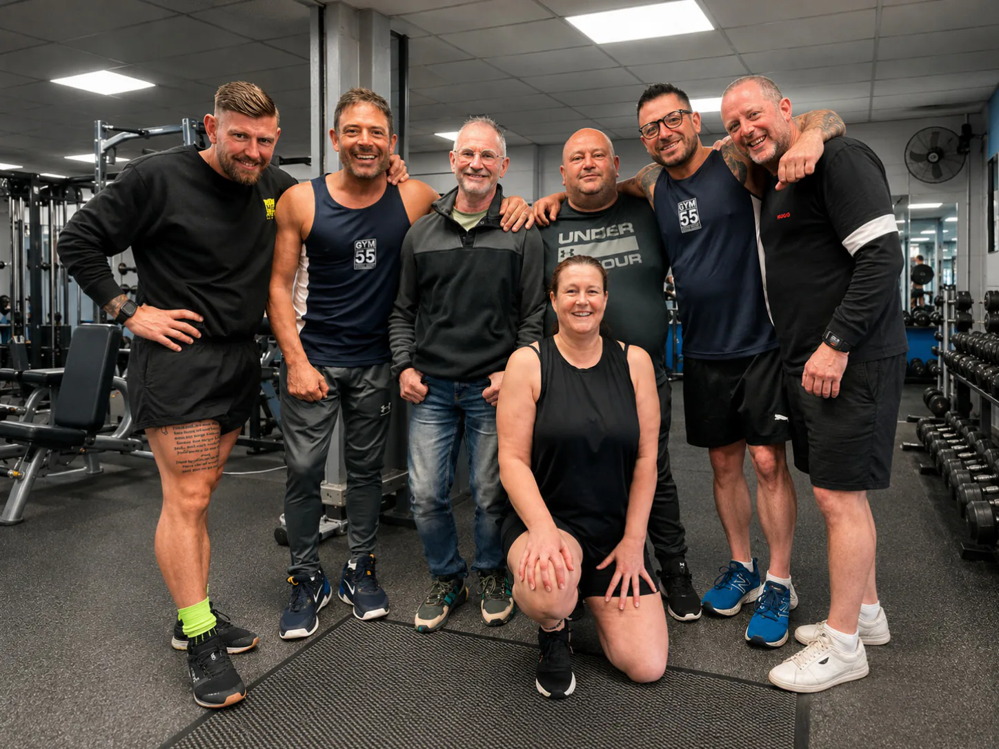 Family-run Gym 55 fitness space