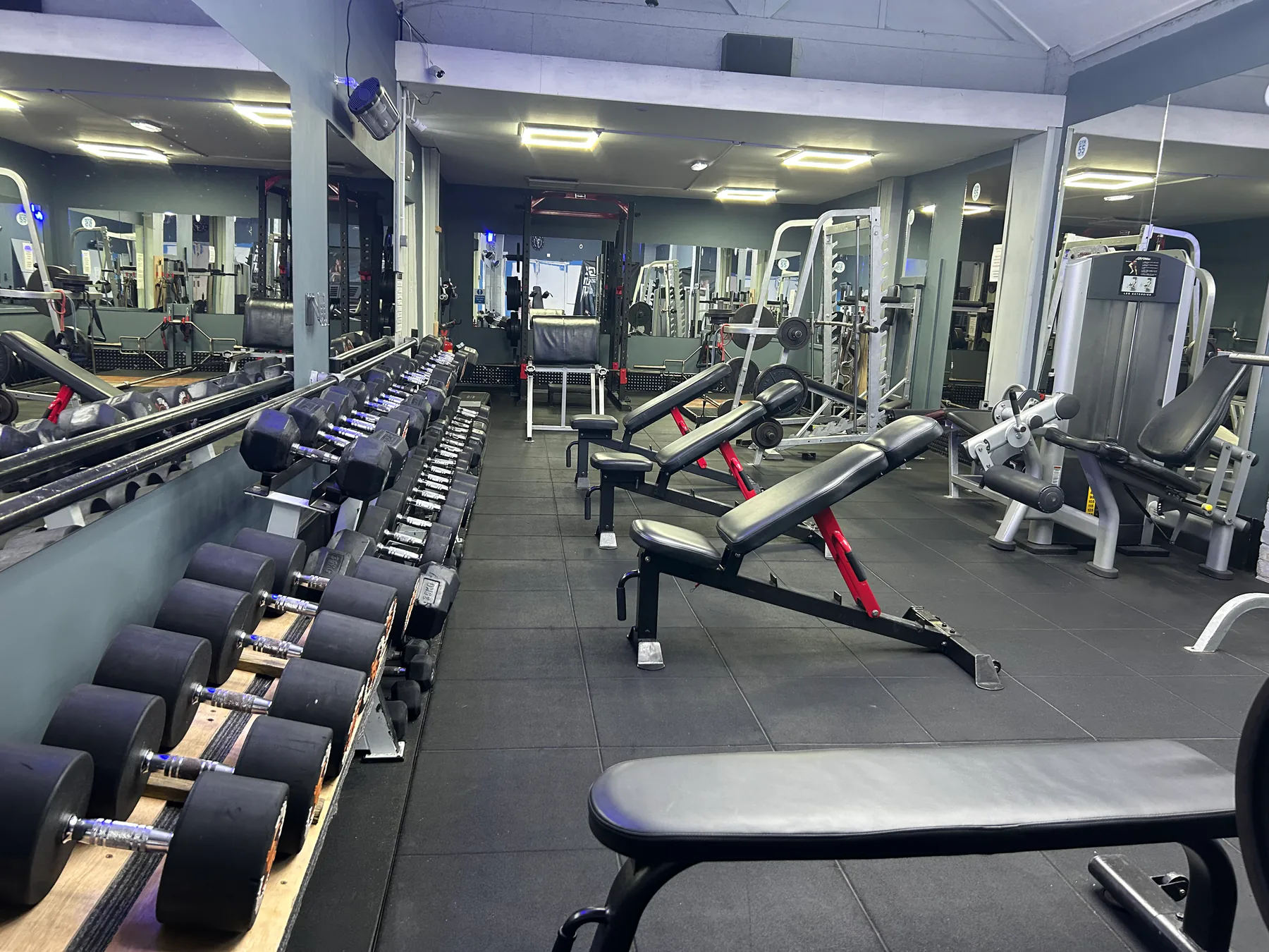 Inside the Gym 55 training space