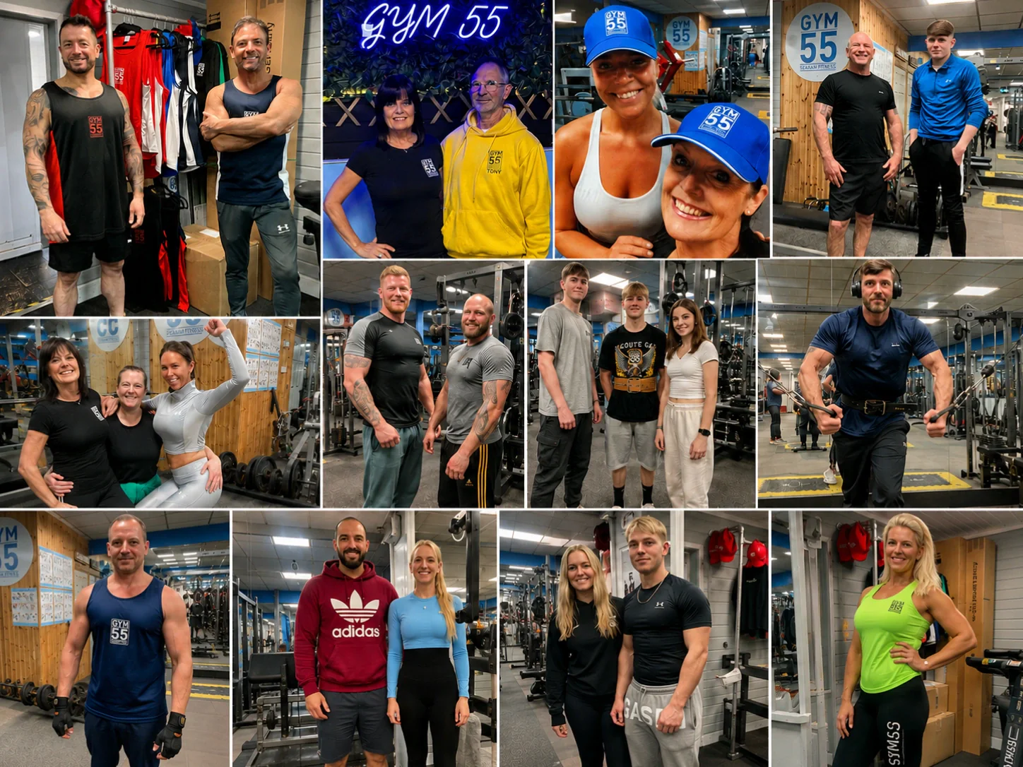 Gym 55 family-run fitness