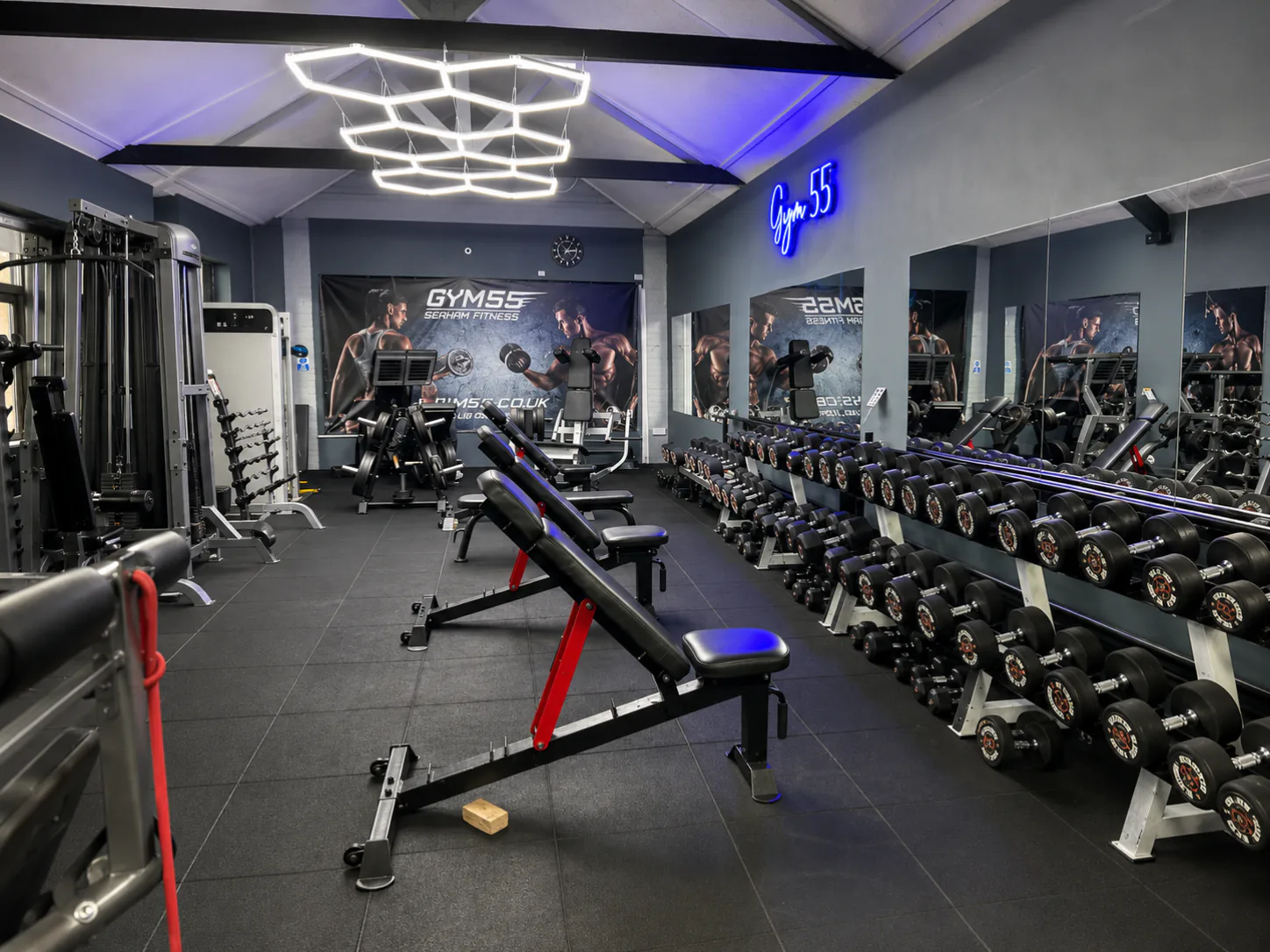 Gym 55 gym floor